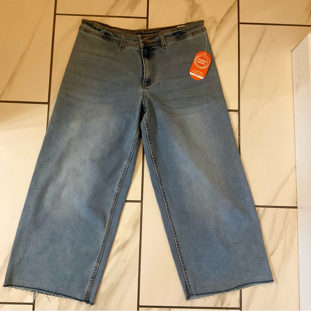 Women’s Wide Leg Jeans Plus Size 14-16